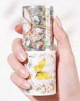 Pre-cut Zephyr Bloom Wide Washi/PET Tape | The Washi Tape Shop. Beautiful Washi and Decorative Tape For Bullet Journals, Gift Wrapping, Planner Decoration and DIY Projects