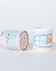 Pre-cut Cottage Panes Wide Washi/PET Tape