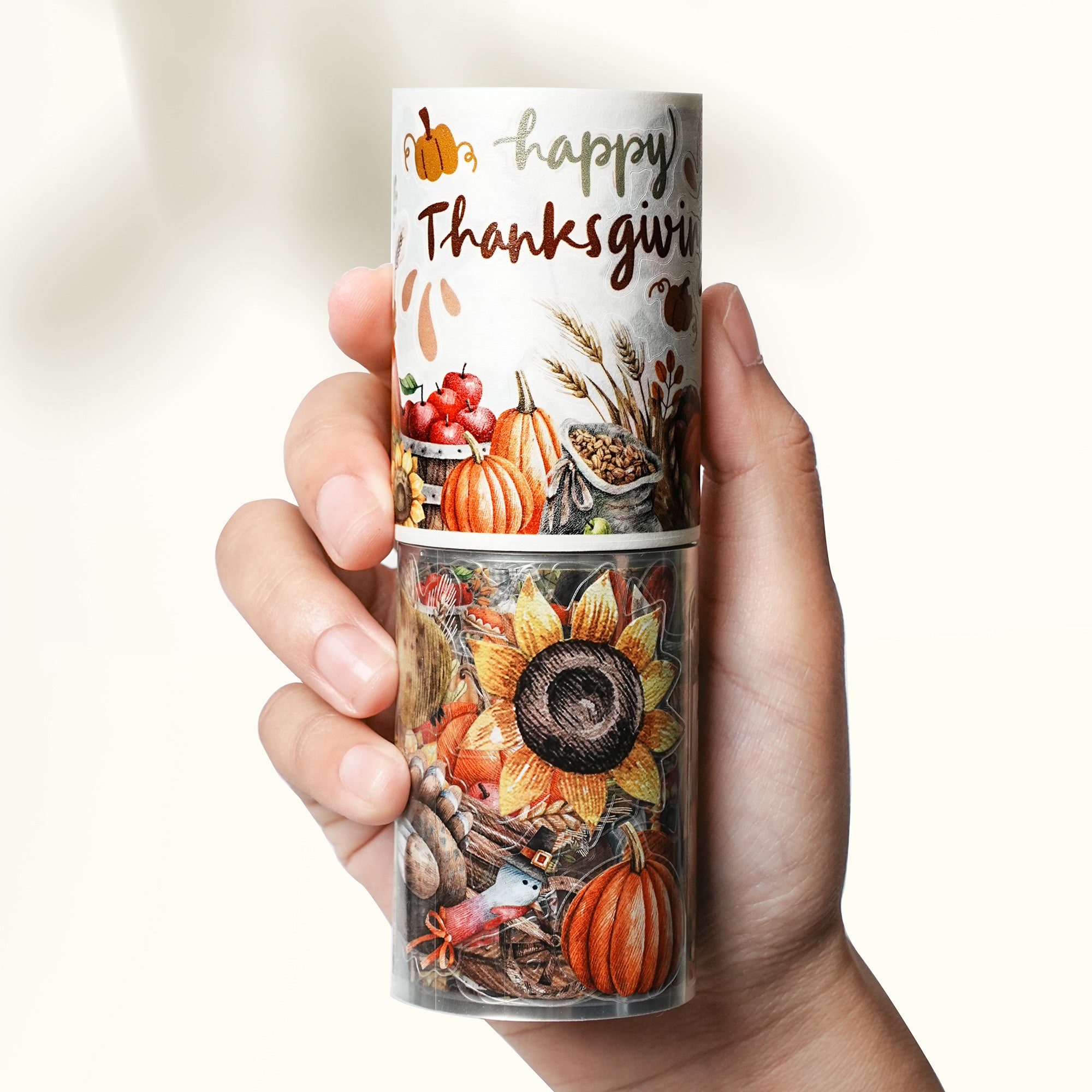 Pre-cut Gobble Galore Wide Washi/PET Tape | The Washi Tape Shop. Beautiful Washi and Decorative Tape For Bullet Journals, Gift Wrapping, Planner Decoration and DIY Projects