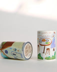 Pre-cut Bloom House Wide Washi/PET Tape | The Washi Tape Shop. Beautiful Washi and Decorative Tape For Bullet Journals, Gift Wrapping, Planner Decoration and DIY Projects