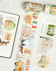 Pre-cut Rome Heritage Wide Washi/PET Tape | The Washi Tape Shop. Beautiful Washi and Decorative Tape For Bullet Journals, Gift Wrapping, Planner Decoration and DIY Projects
