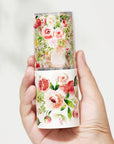 Pre-cut Summer Blossom Wide Washi/PET Tape | The Washi Tape Shop. Beautiful Washi and Decorative Tape For Bullet Journals, Gift Wrapping, Planner Decoration and DIY Projects