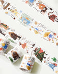 Nonchalant Washi Tape Sticker Set | The Washi Tape Shop. Beautiful Washi and Decorative Tape For Bullet Journals, Gift Wrapping, Planner Decoration and DIY Projects