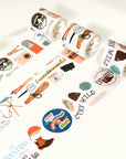 The Adventurer Washi Tape Sticker Set