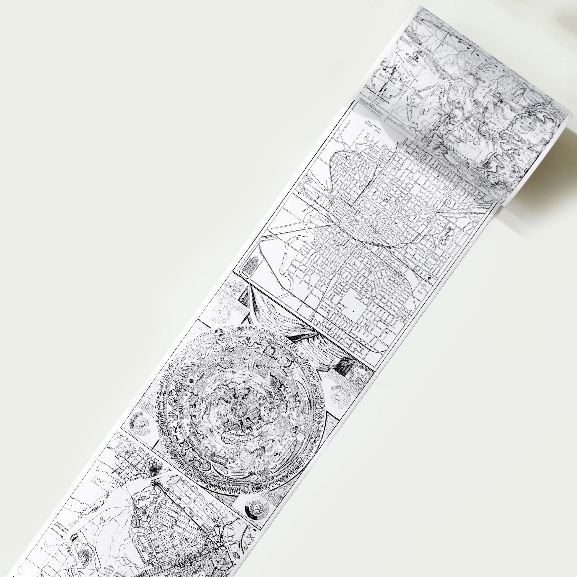 Map Quest Wide Washi / PET Tape | The Washi Tape Shop. Beautiful Washi and Decorative Tape For Bullet Journals, Gift Wrapping, Planner Decoration and DIY Projects