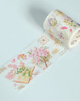 Pre-cut Petal Post Wide Washi/PET Tape | The Washi Tape Shop. Beautiful Washi and Decorative Tape For Bullet Journals, Gift Wrapping, Planner Decoration and DIY Projects