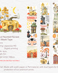 Pre-cut Haunted Harvest Wide Washi/PET Tape | The Washi Tape Shop. Beautiful Washi and Decorative Tape For Bullet Journals, Gift Wrapping, Planner Decoration and DIY Projects