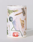 Pre-cut Summer Market Wide Washi/PET Tape