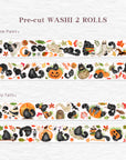 Pre-cut Spooky Tails Bundle | The Washi Tape Shop. Beautiful Washi and Decorative Tape For Bullet Journals, Gift Wrapping, Planner Decoration and DIY Projects