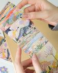 Spring Canvas Wide Washi/PET Tape