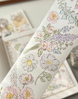 Pre-cut Garden Sprout Wide Washi/PET Tape