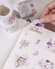 Pre-cut Sunlit Orchard Script Tape Set (GILDED) | The Washi Tape Shop. Beautiful Washi and Decorative Tape For Bullet Journals, Gift Wrapping, Planner Decoration and DIY Projects