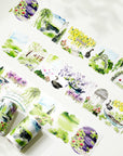 Monet's Garden Wide Washi / PET Tape | The Washi Tape Shop. Beautiful Washi and Decorative Tape For Bullet Journals, Gift Wrapping, Planner Decoration and DIY Projects