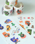 Paw Parlor Washi Tape Sticker Set | The Washi Tape Shop. Beautiful Washi and Decorative Tape For Bullet Journals, Gift Wrapping, Planner Decoration and DIY Projects