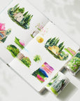 Pre-cut Spring Awakening Wide Washi/PET Tape | The Washi Tape Shop. Beautiful Washi and Decorative Tape For Bullet Journals, Gift Wrapping, Planner Decoration and DIY Projects