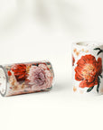 Pre-cut Peony Reverie Wide Washi/PET Tape | The Washi Tape Shop. Beautiful Washi and Decorative Tape For Bullet Journals, Gift Wrapping, Planner Decoration and DIY Projects