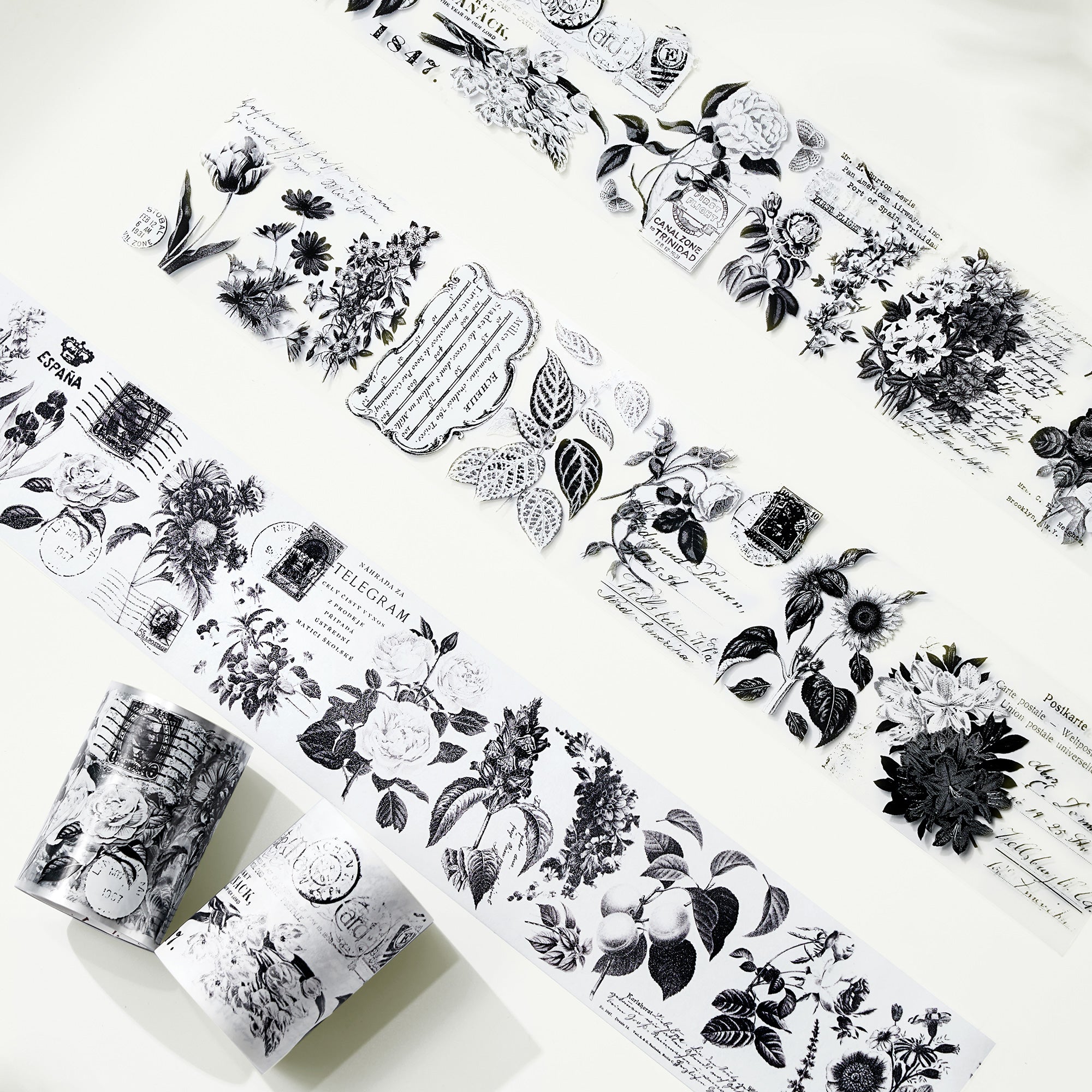 Petal Ponder Wide Washi / PET Tape | The Washi Tape Shop. Beautiful Washi and Decorative Tape For Bullet Journals, Gift Wrapping, Planner Decoration and DIY Projects