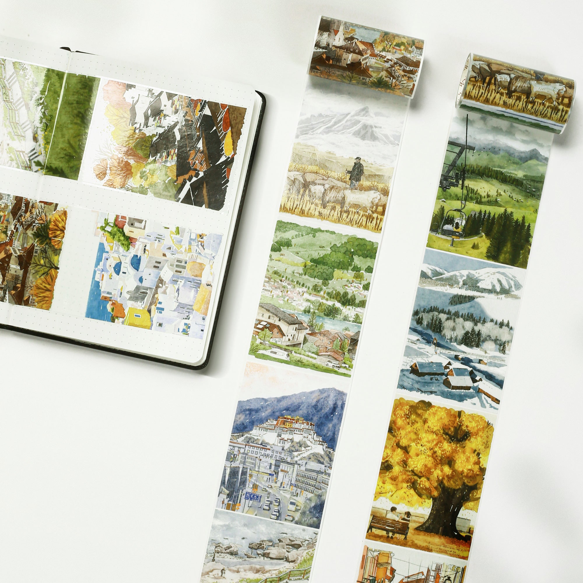 Wandering Horizon Wide Washi/PET Tape | The Washi Tape Shop