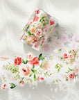 Pre-cut Summer Blossom Wide Washi/PET Tape | The Washi Tape Shop. Beautiful Washi and Decorative Tape For Bullet Journals, Gift Wrapping, Planner Decoration and DIY Projects