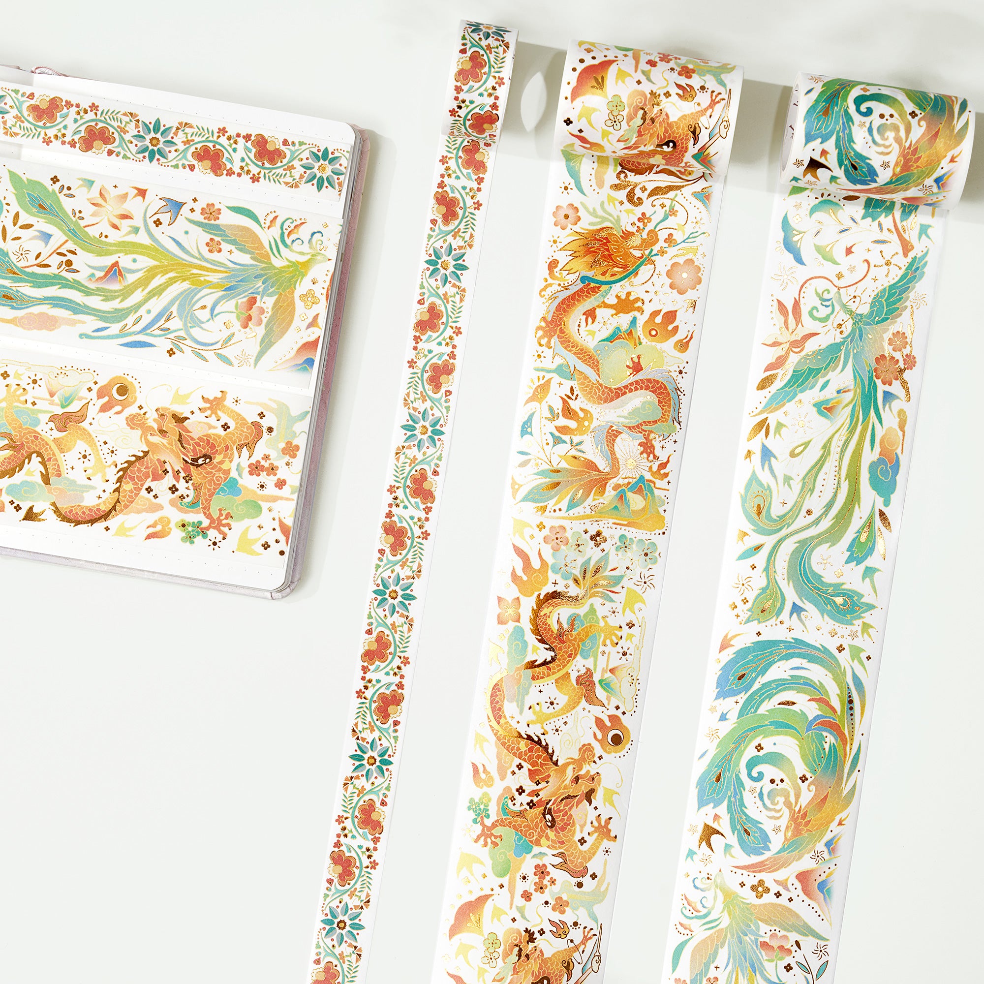 Year of the Dragon Washi Tape Set | The Washi Tape Shop. Beautiful Washi and Decorative Tape For Bullet Journals, Gift Wrapping, Planner Decoration and DIY Projects