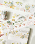 Pre-cut Mediterranean Breeze Wide Washi/PET Tape | The Washi Tape Shop. Beautiful Washi and Decorative Tape For Bullet Journals, Gift Wrapping, Planner Decoration and DIY Projects