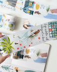 Prague's Colorful Journey Wide Washi / PET Tape | The Washi Tape Shop. Beautiful Washi and Decorative Tape For Bullet Journals, Gift Wrapping, Planner Decoration and DIY Projects