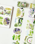 Monet's Garden Wide Washi / PET Tape | The Washi Tape Shop. Beautiful Washi and Decorative Tape For Bullet Journals, Gift Wrapping, Planner Decoration and DIY Projects