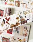 Pre-cut Cats and Books Wide Washi/PET Tape | The Washi Tape Shop. Beautiful Washi and Decorative Tape For Bullet Journals, Gift Wrapping, Planner Decoration and DIY Projects
