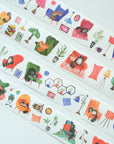 Paw Parlor Washi Tape Sticker Set | The Washi Tape Shop. Beautiful Washi and Decorative Tape For Bullet Journals, Gift Wrapping, Planner Decoration and DIY Projects