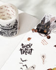 Haunted House Washi Tape Sticker Set | The Washi Tape Shop. Beautiful Washi and Decorative Tape For Bullet Journals, Gift Wrapping, Planner Decoration and DIY Projects