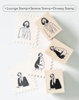 Muse Stamp Set | The Washi Tape Shop. Beautiful Washi and Decorative Tape For Bullet Journals, Gift Wrapping, Planner Decoration and DIY Projects