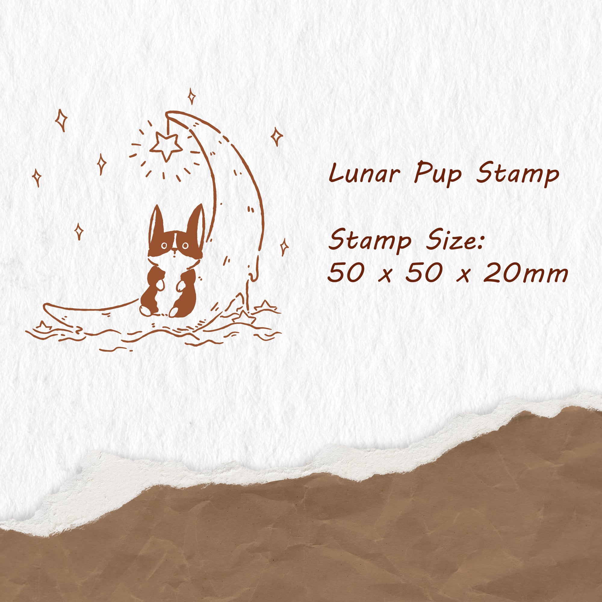 Pup Diary Stamp Set | The Washi Tape Shop. Beautiful Washi and Decorative Tape For Bullet Journals, Gift Wrapping, Planner Decoration and DIY Projects