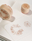 Petal Serenity Stamp Set | The Washi Tape Shop. Beautiful Washi and Decorative Tape For Bullet Journals, Gift Wrapping, Planner Decoration and DIY Projects
