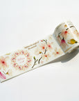 Pre-cut Magnolia Bloom Wide Washi/PET Tape