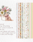 Floral Lane Washi Tape Set | The Washi Tape Shop. Beautiful Washi and Decorative Tape For Bullet Journals, Gift Wrapping, Planner Decoration and DIY Projects