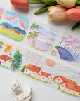 Pre-cut Misty Breeze Bundle | The Washi Tape Shop. Beautiful Washi and Decorative Tape For Bullet Journals, Gift Wrapping, Planner Decoration and DIY Projects