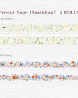 Petals en Blanc Bundle | The Washi Tape Shop. Beautiful Washi and Decorative Tape For Bullet Journals, Gift Wrapping, Planner Decoration and DIY Projects