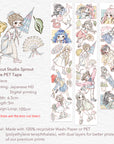 Pre-cut Studio Sprout Wide Washi/PET Tape