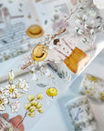 Pre-cut Clover Haze Wide Washi/PET Tape | The Washi Tape Shop. Beautiful Washi and Decorative Tape For Bullet Journals, Gift Wrapping, Planner Decoration and DIY Projects