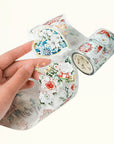 Pre-cut Holly Bloom Wide Washi/PET Tape