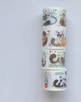 Kitten's Play Washi Tape Sticker Set