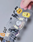Pre-cut Haunted Night Wide Washi/PET Tape