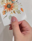 Pre-cut Autumn Hues Wide Washi/PET Tape
