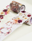 Autumn Rose Wide Washi / PET Tape | The Washi Tape Shop. Beautiful Washi and Decorative Tape For Bullet Journals, Gift Wrapping, Planner Decoration and DIY Projects