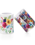 Pretty Florals Wide Washi / PET Tape | The Washi Tape Shop. Beautiful Washi and Decorative Tape For Bullet Journals, Gift Wrapping, Planner Decoration and DIY Projects