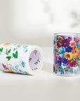 Pretty Florals Wide Washi / PET Tape | The Washi Tape Shop. Beautiful Washi and Decorative Tape For Bullet Journals, Gift Wrapping, Planner Decoration and DIY Projects