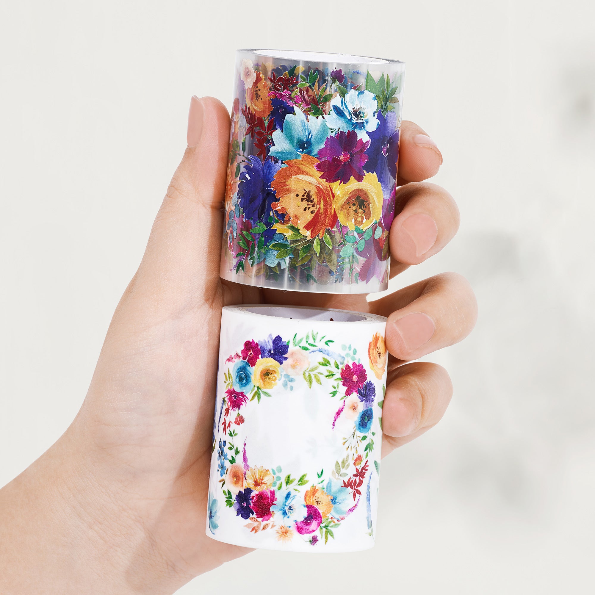 Pretty Florals Wide Washi / PET Tape | The Washi Tape Shop. Beautiful Washi and Decorative Tape For Bullet Journals, Gift Wrapping, Planner Decoration and DIY Projects