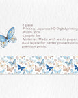 Fluttering Butterfly Wide Washi Tape | The Washi Tape Shop. Beautiful Washi and Decorative Tape For Bullet Journals, Gift Wrapping, Planner Decoration and DIY Projects