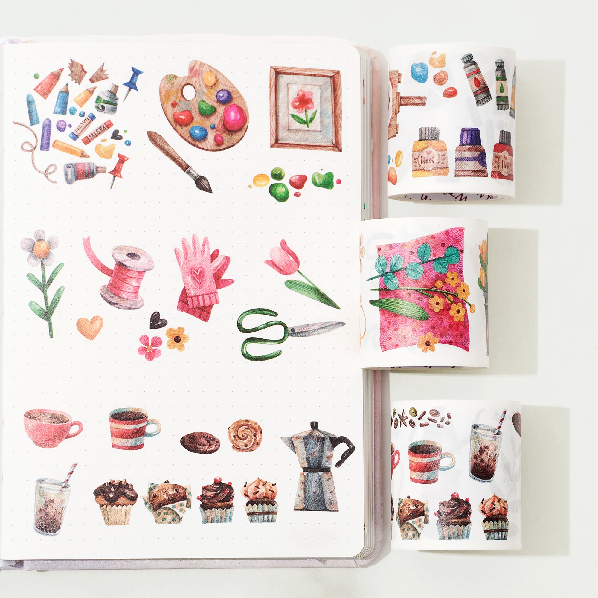 Gobble Galore Washi Tape Sticker Set