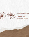 Aroma Stamp Set | The Washi Tape Shop. Beautiful Washi and Decorative Tape For Bullet Journals, Gift Wrapping, Planner Decoration and DIY Projects